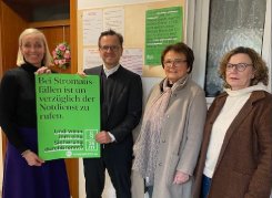 Starkes Zeichen für gewaltfreies Zuhause