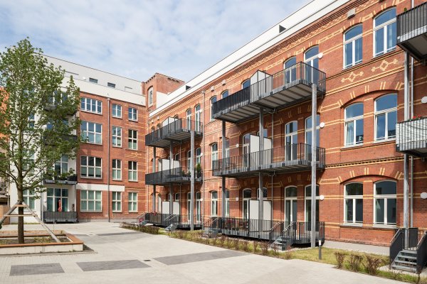 Gebäude Druckerei