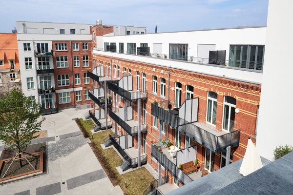 Gebäude Druckerei
